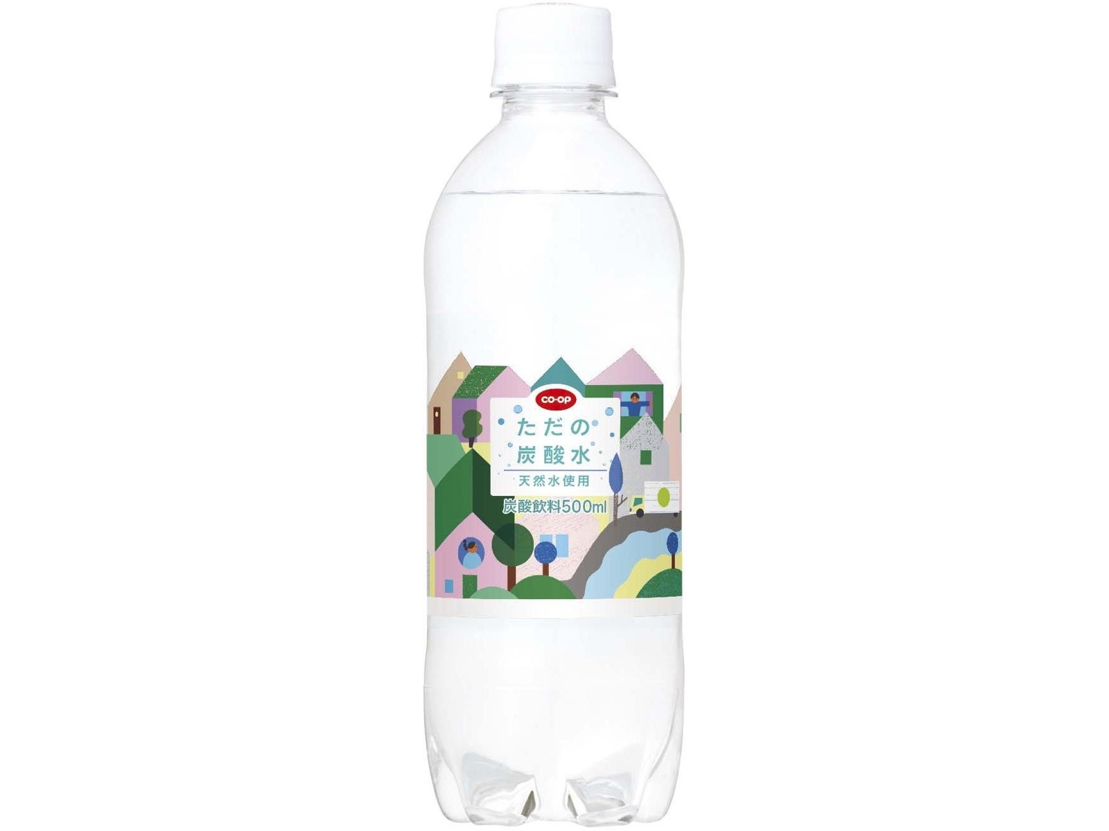 CO・OP ただの炭酸水 1箱(500ml×24本入)| コープこうべネット