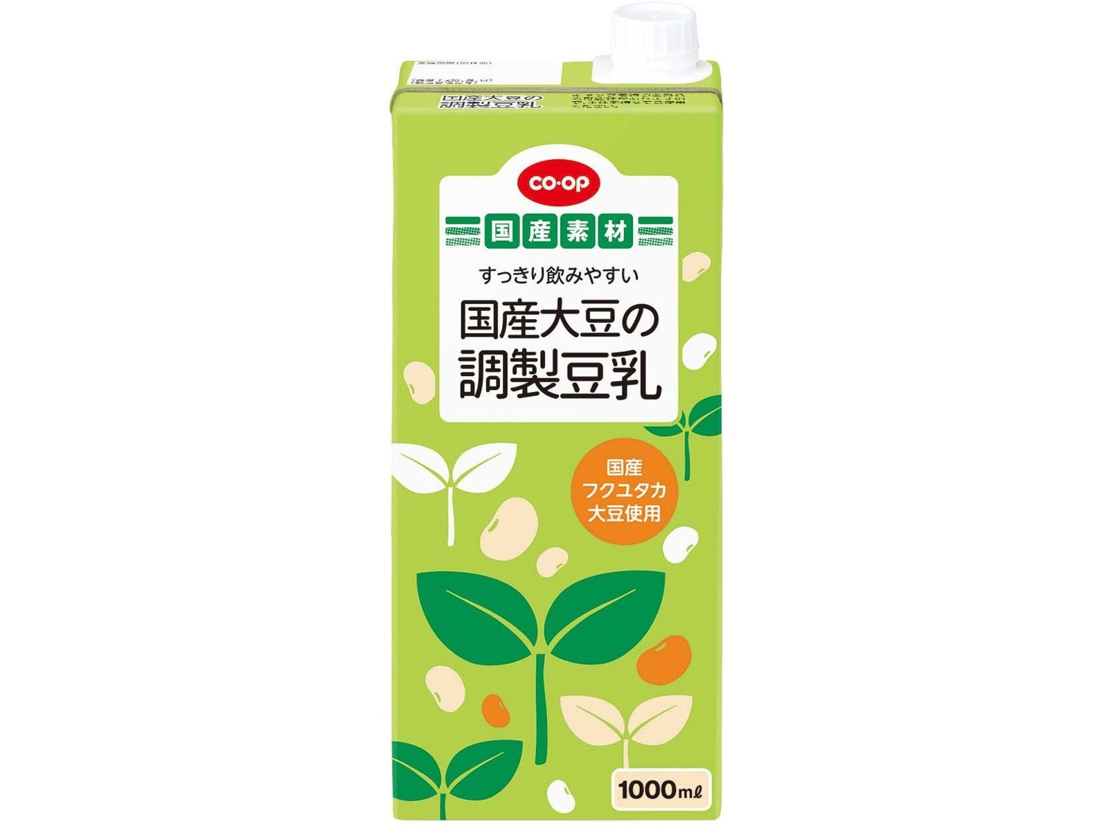 CO・OP 国産大豆の調製豆乳（フクユタカ） 1箱（1L×6本入）| コープ