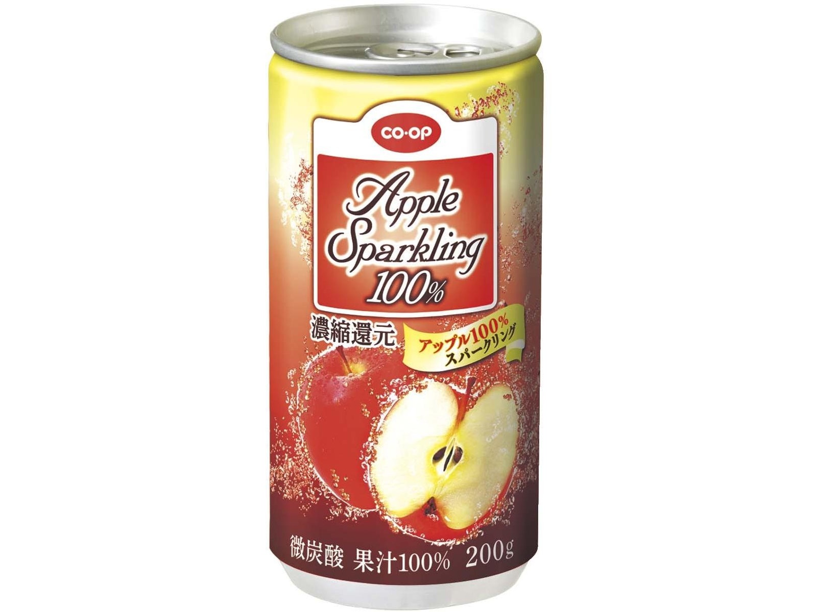 CO・OP アップル100％ スパークリング 1箱(200g×15缶入)| コープこうべネット