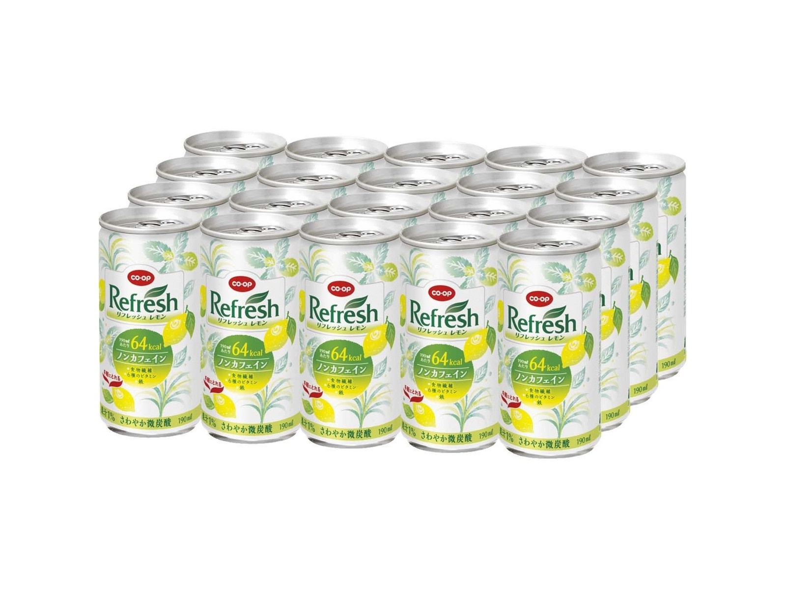 CO・OP リフレッシュ レモン 1箱（190ml×20缶入）| コープこうべネット