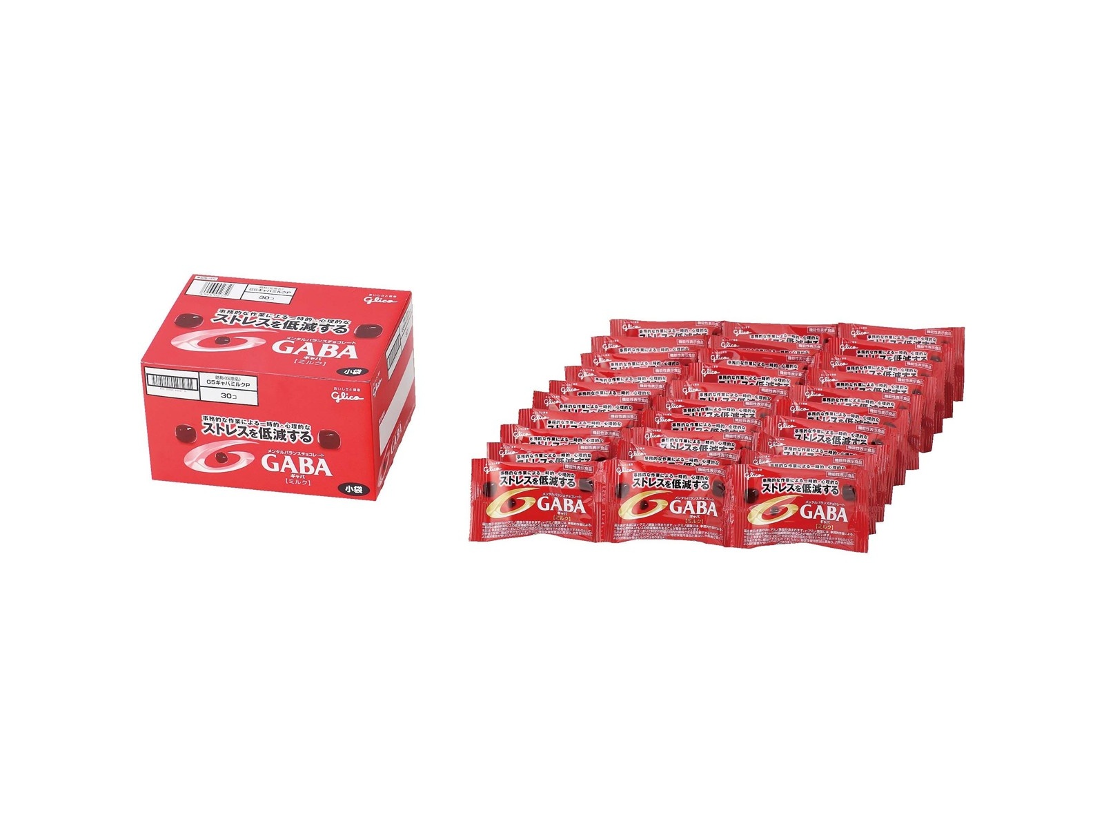 食品江崎グリコ GABA ギャバ(ミルクチョコレート)小袋 10g×360袋 機能性 | alityan.com - 菓子/デザート