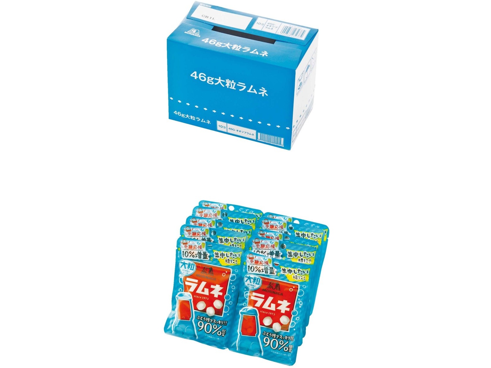 森永製菓 大粒ラムネ 46g×10袋入| コープこうべネット