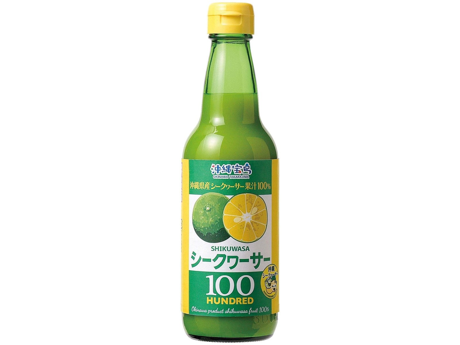 沖縄物産企業連合 沖縄県産 シークヮーサー 果汁100％ 360ml（瓶