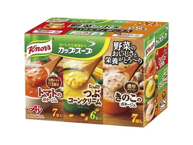 味の素 クノールカップスープ 野菜のポタージュバラエティボックス 20袋入| コープこうべネット