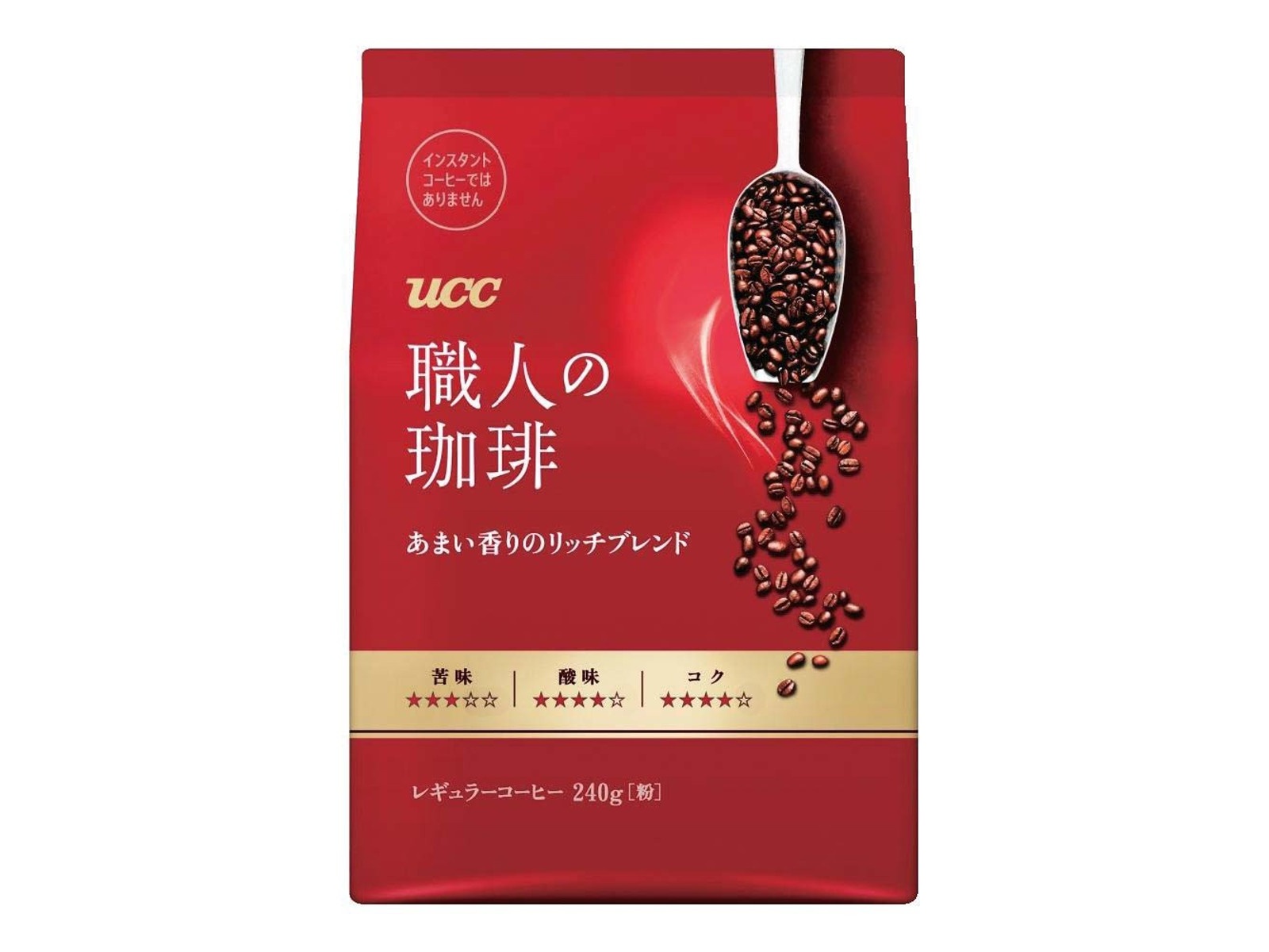 UCC 職人の珈琲 あまい香りのリッチブレンド （粉） 240g