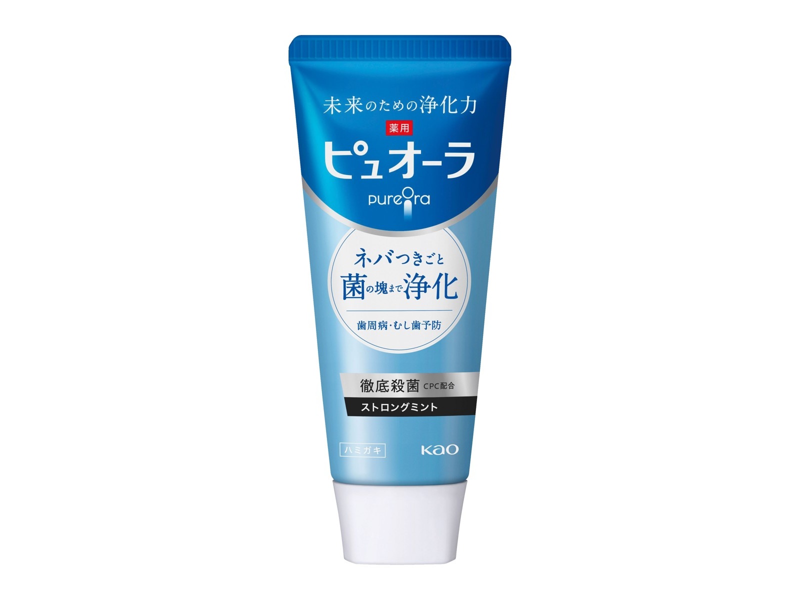 花王 ピュオーラ 薬用ハミガキ ストロングミント 115g| コープこうべネット