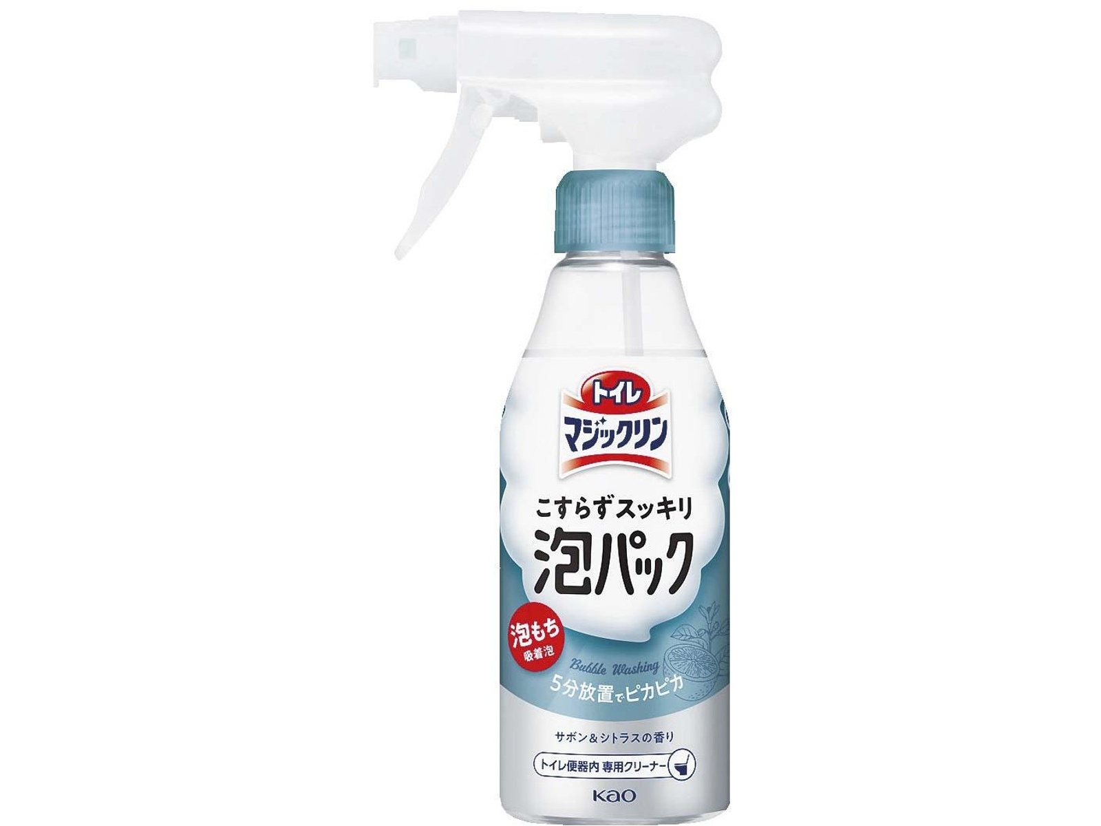 花王 トイレマジックリン こすらずスッキリ泡パック スプレー サボン＆シトラスの香り 300ml| コープこうべネット