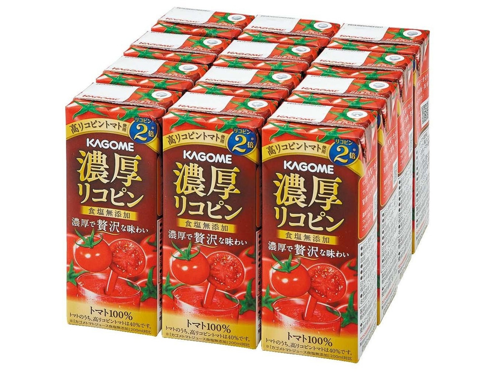 カゴメ 濃厚リコピン 195ml×12本組| コープこうべネット