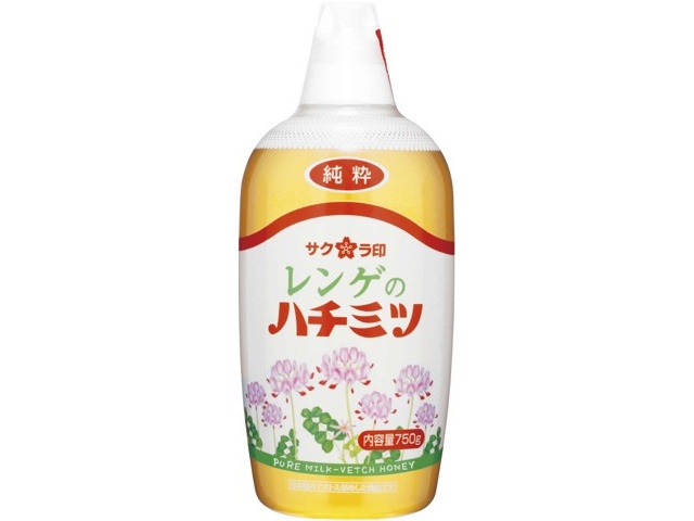 サクラ印 純粋レンゲのハチミツ 750g| コープこうべネット