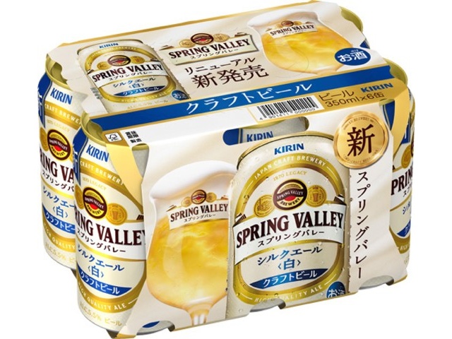 キリン スプリングバレー シルクエール<白> 350ml×6缶組| コープこうべ