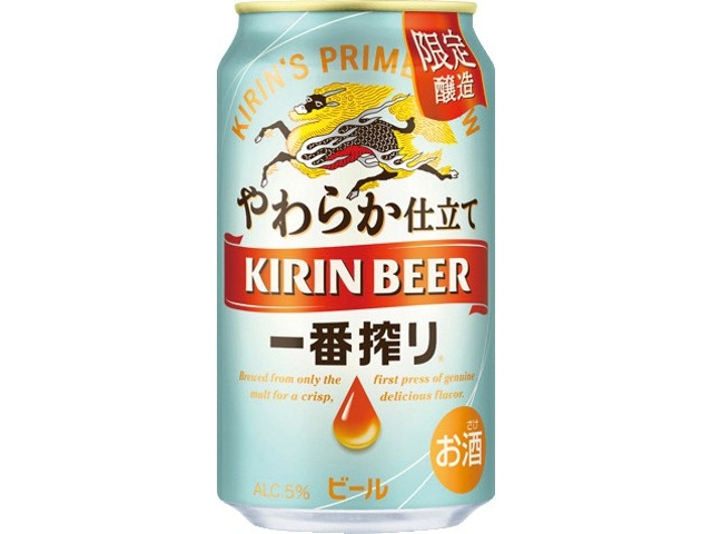 キリン 一番搾り やわらか仕立て 350ml×6缶組| コープこうべネット