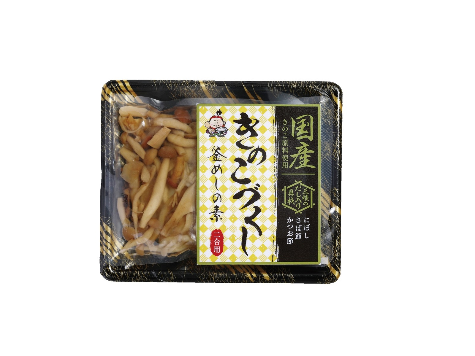 岐阜食品 国産きのこづくし釜めしの素2合用 225g| コープこうべネット