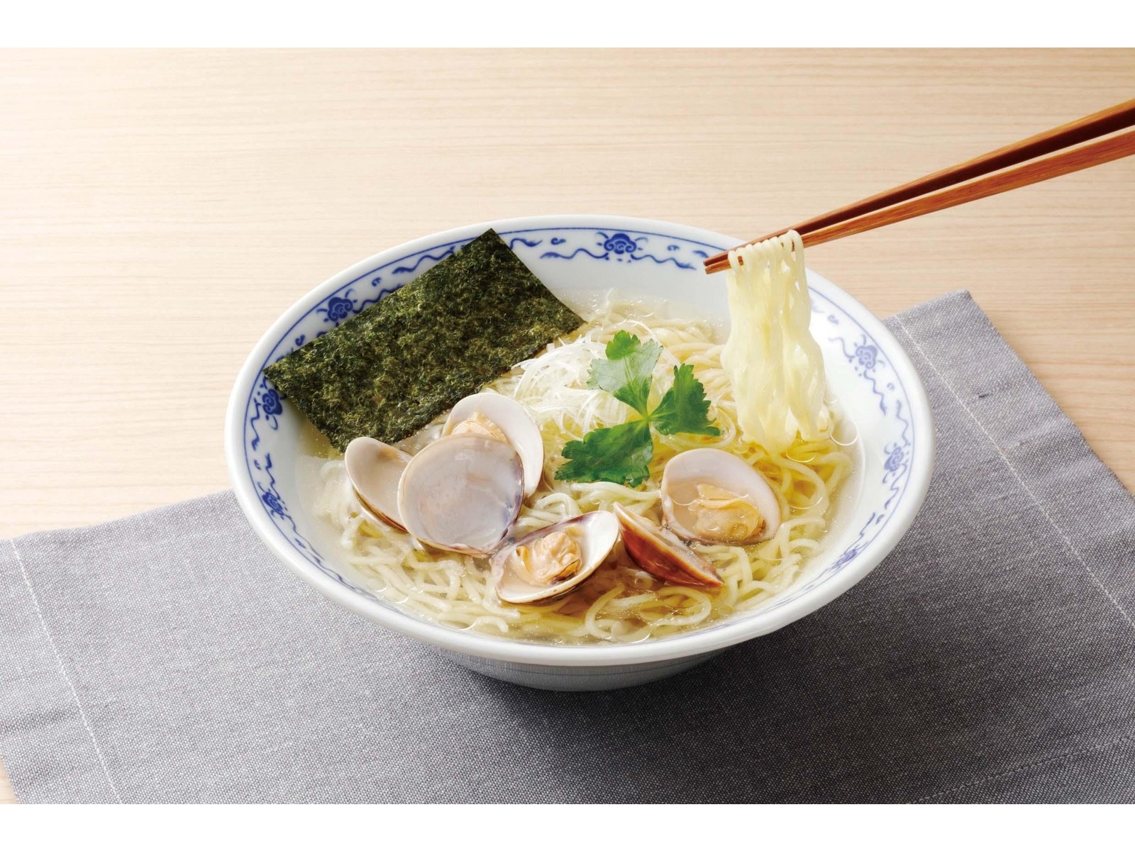 クリエイト だし麺 千葉県産はまぐりだし塩ラーメン 2人前| コープ