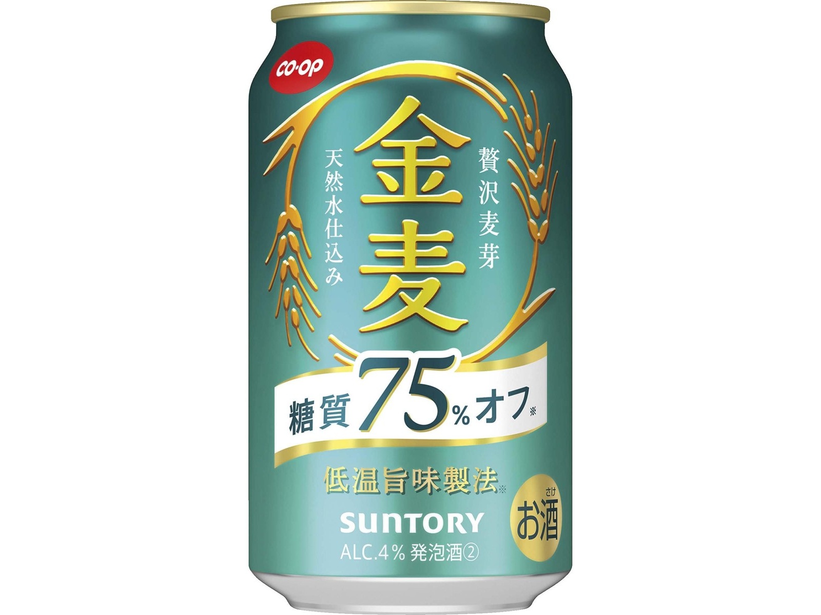 CO・OP ＆サントリー 金麦糖質75％オフ 1箱（350ml×24缶入）| コープ