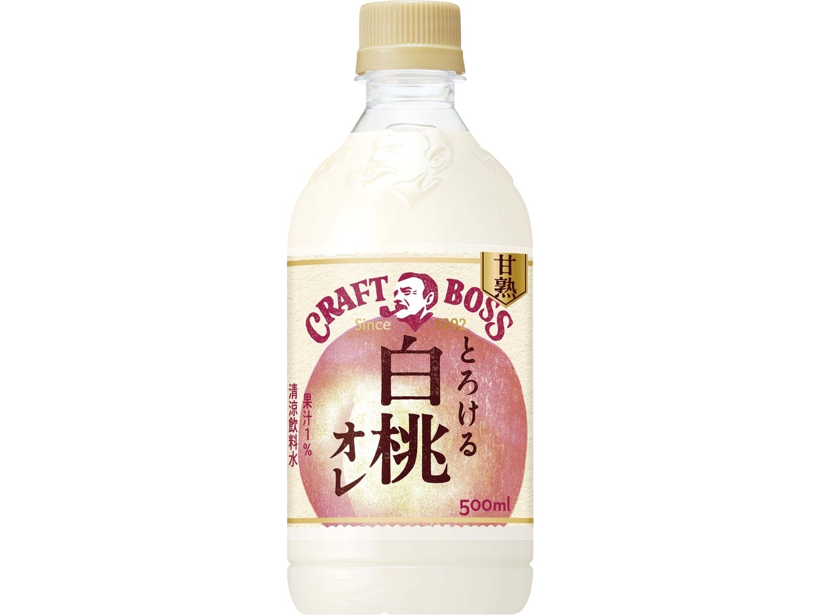 サントリー クラフトボスとろける白桃オレ 500ml| コープこうべネット