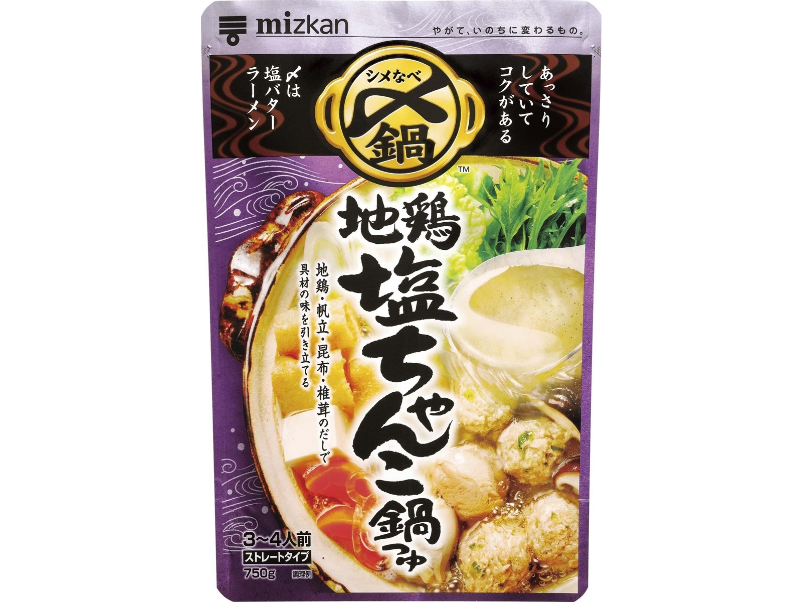 ミツカン 〆まで美味しい地鶏塩ちゃんこ鍋つゆ 3～4人前| コープこうべネット