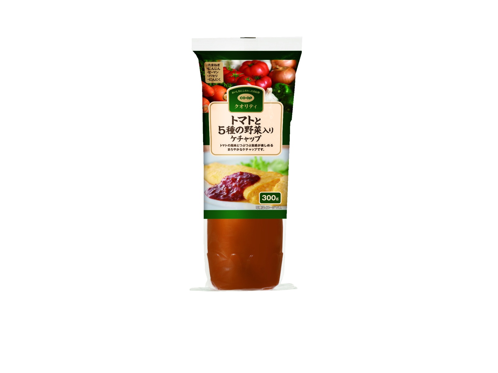 CO・OP トマトと5種の野菜入りケチャップ 300g| コープこうべネット