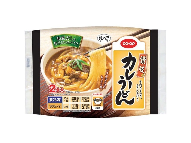 CO・OP 讃岐カレーうどん 2食入（300g×2）| コープこうべネット