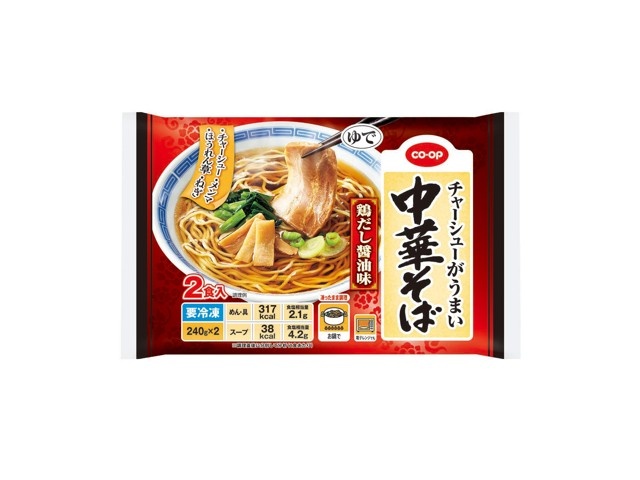 CO・OP 中華そば 鶏だし醤油味 2食入（240g×2）| コープこうべネット