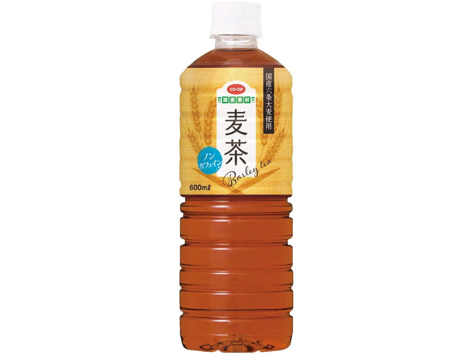 CO・OP 麦茶（国産六条大麦使用） 600ml| コープこうべネット