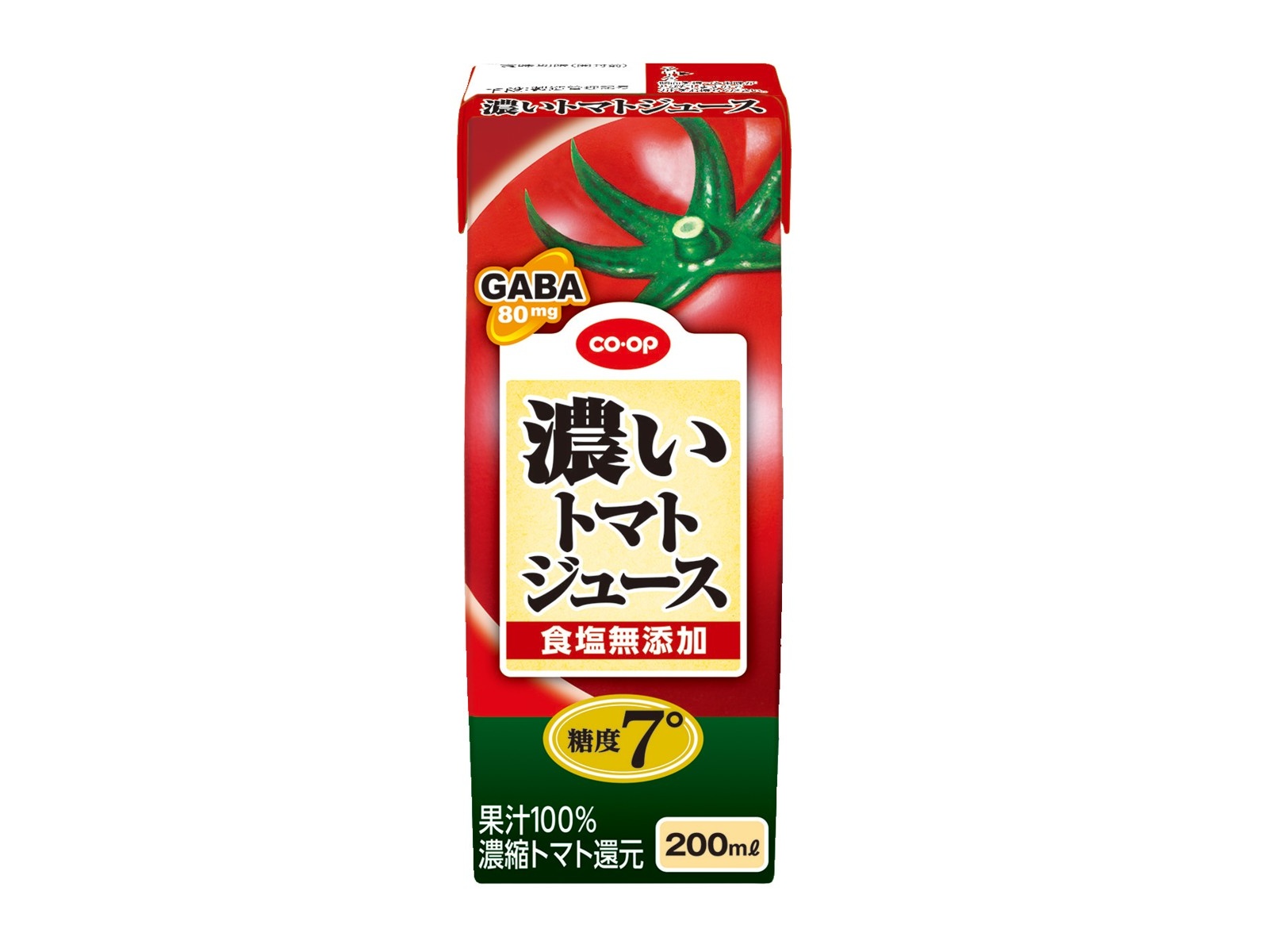 CO・OP 濃いトマトジュース食塩無添加 1箱（200ml×12本入）| コープ