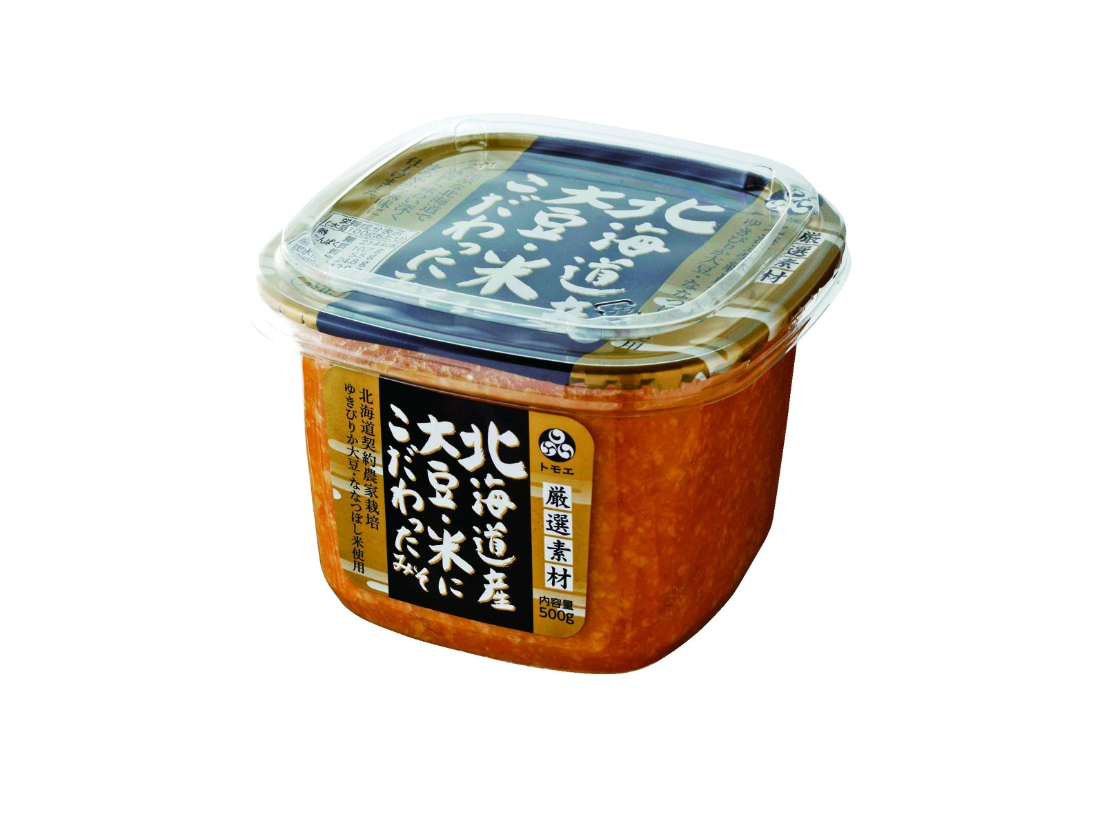 福山醸造 トモエ 北海道産大豆・米にこだわったみそ 500g| コープこうべネット