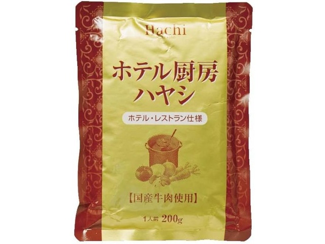 ハチ食品 ホテル厨房 ハヤシ 1人前（200g）×4食組| コープこうべネット