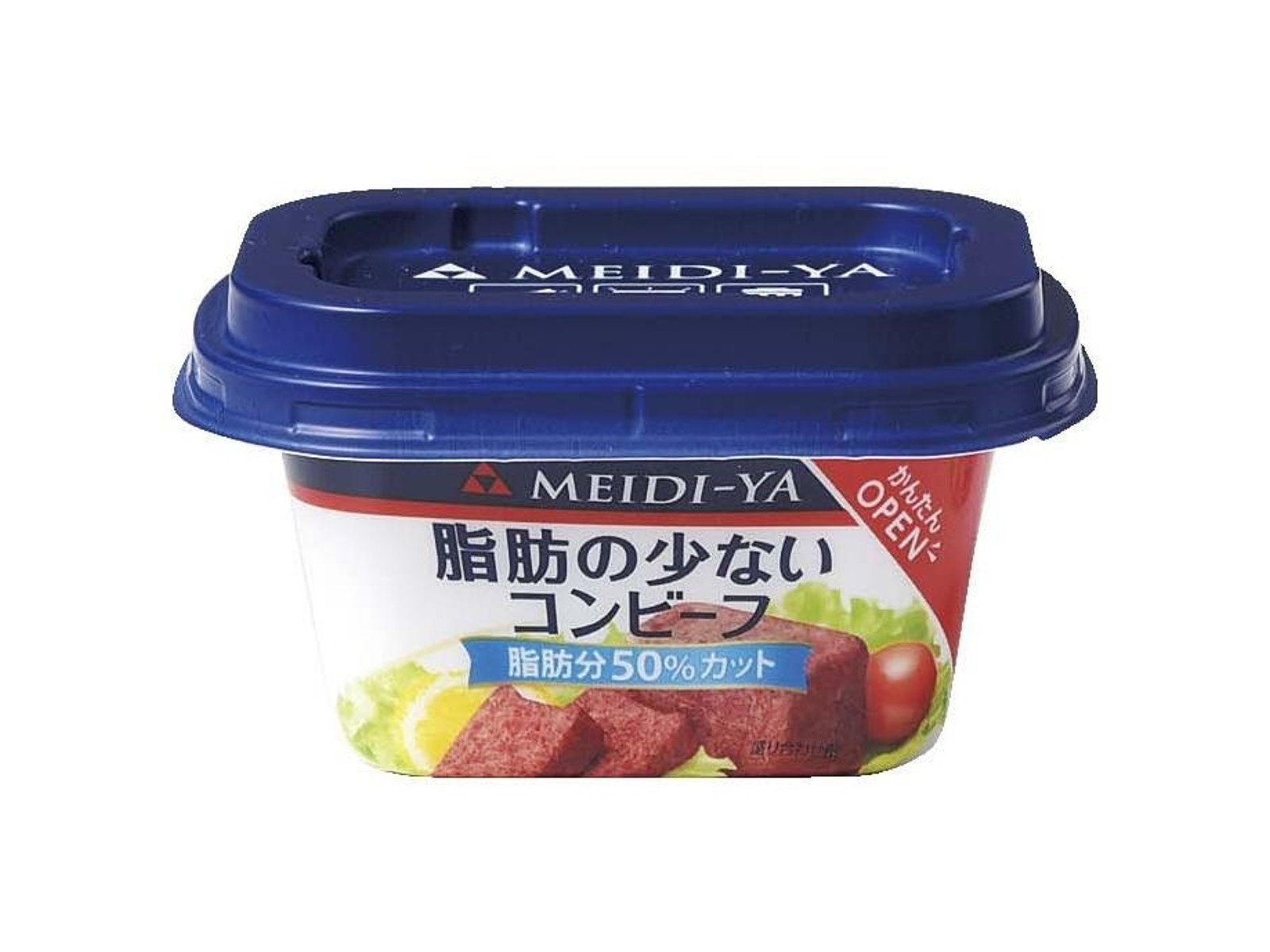 明治屋 脂肪の少ないコンビーフスマートカップ 80g 3連パック 食材 調味料