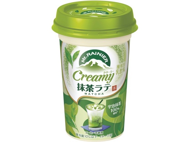 森永乳業 マウントレーニアクリーミー抹茶ラテ ２４０ｍｌ| コープ 