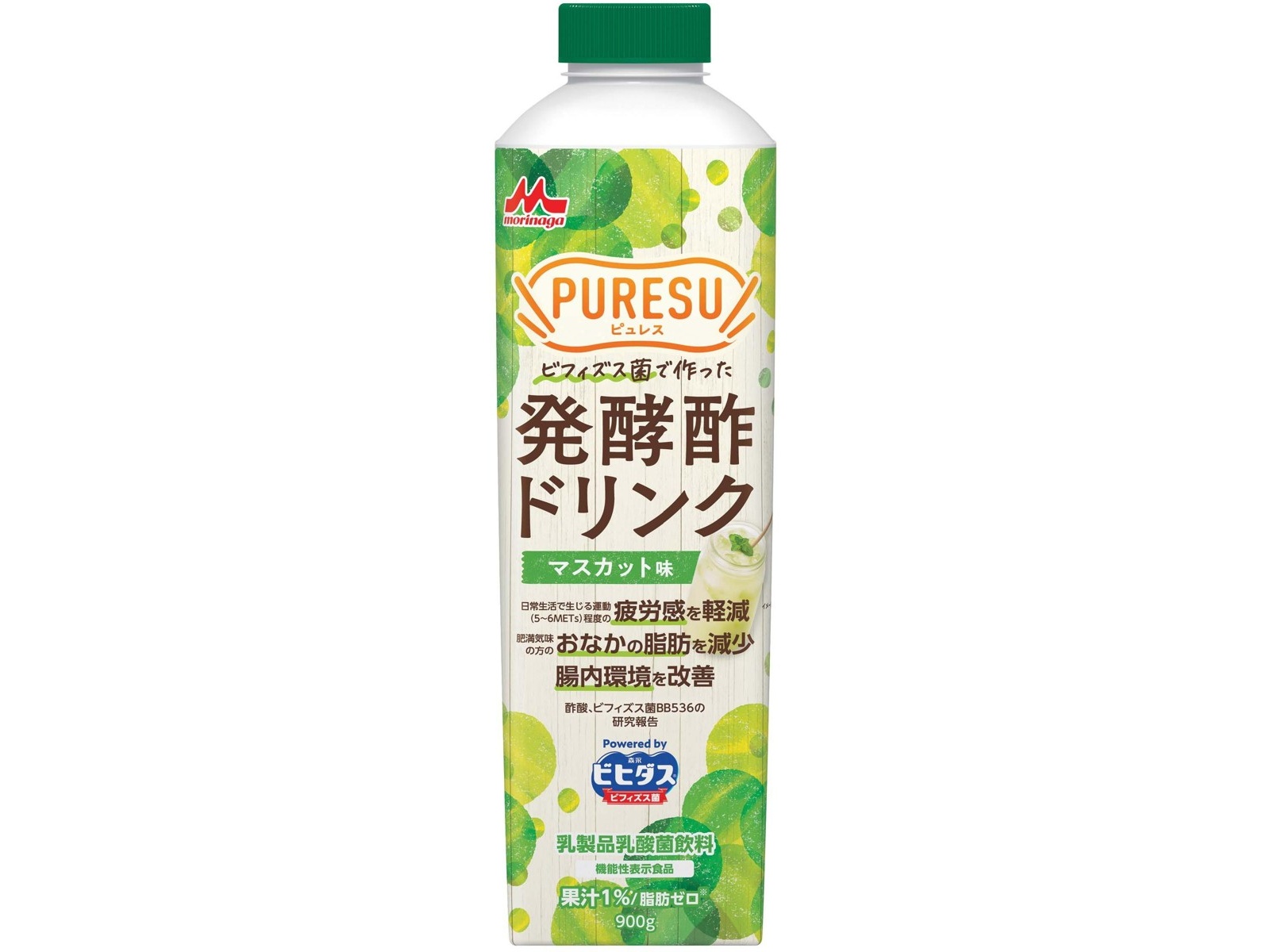 森永乳業 PURESU（ピュレス）発酵酢ドリンクマスカット味 900g| コープこうべネット