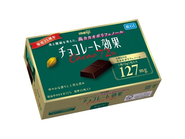 明治 チョコレート効果 カカオ72％ BOX 75g| コープこうべネット