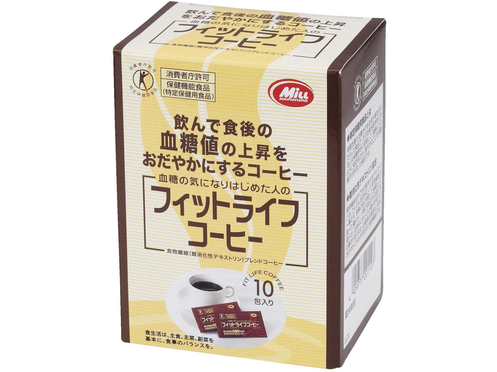 ミル総本社 フィットライフコーヒー 1箱（8.5g×10包入）| コープこうべ ...