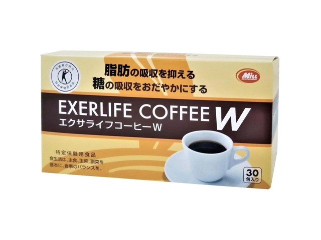 エクサライフコーヒーW 60包入り 1杯あたり123円【特定保健用 ...