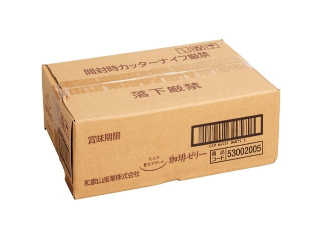 和歌山産業 大人の贅沢デザート 珈琲ゼリー 1箱（110g×6コ入）| コープ 