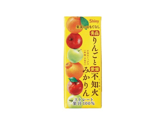 青森県りんごジュース シャイニー果実のおもてなし みかりん 200ml