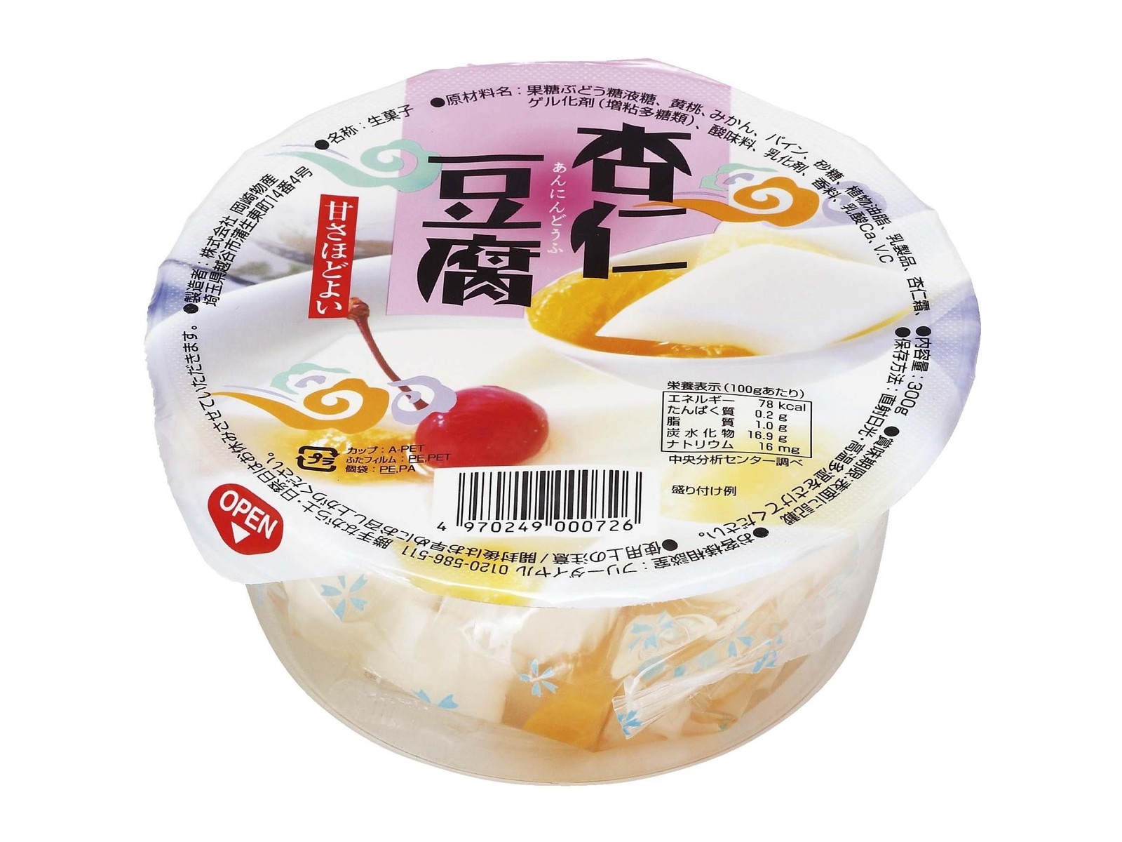 岡崎物産 杏仁豆腐 300g| コープこうべネット