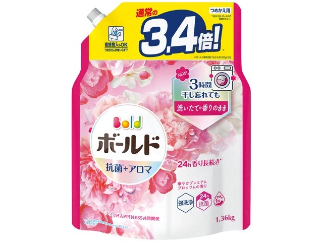 Ｐ＆Ｇ ボールドジェル 華やかプレミアムブロッサムの香り つめかえ用 